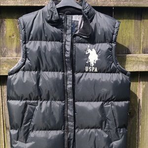 U.S. Polo Assn. Black Vest.